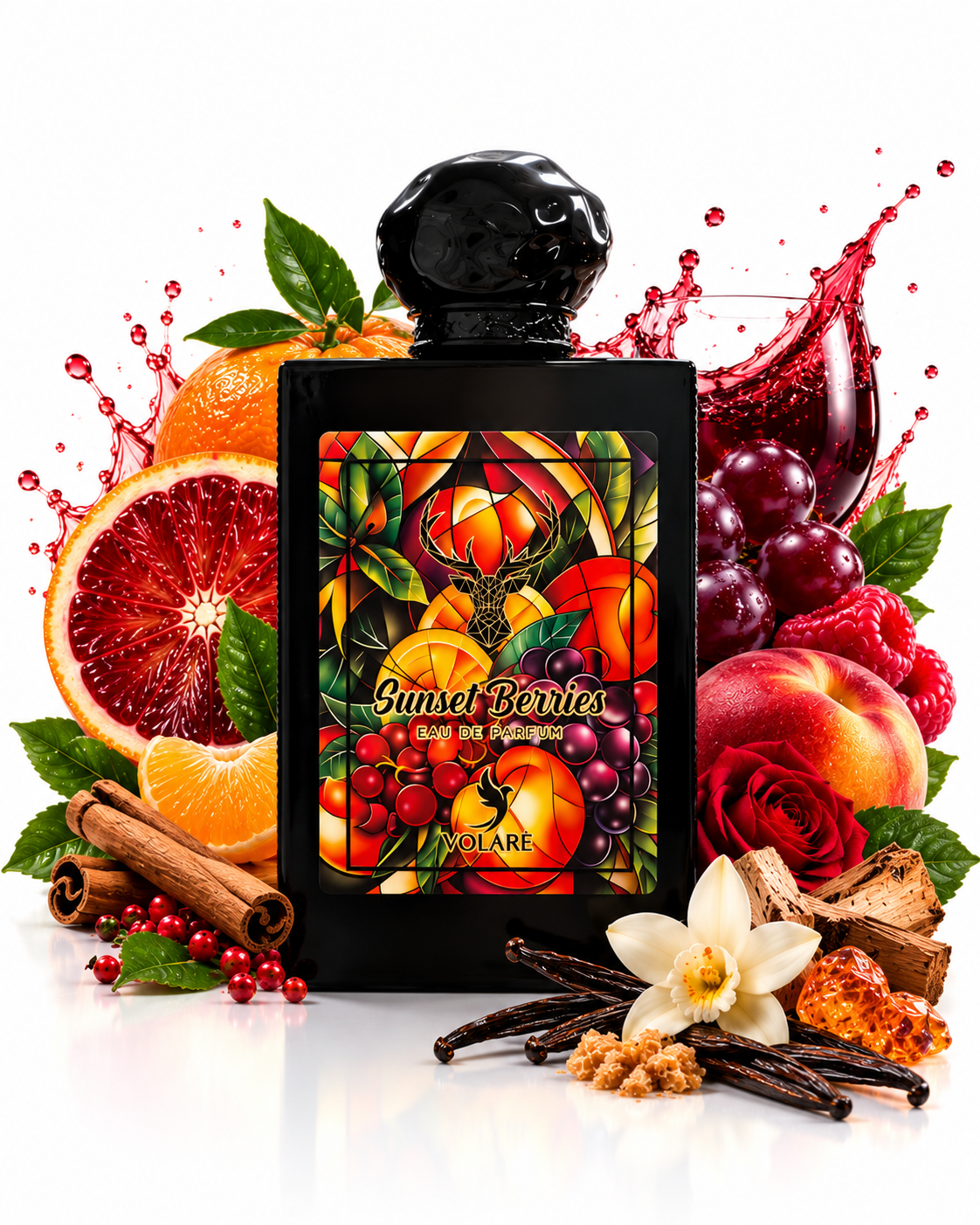 Sunset Berries Volaré – Eau de Parfum Mixte 100 ml