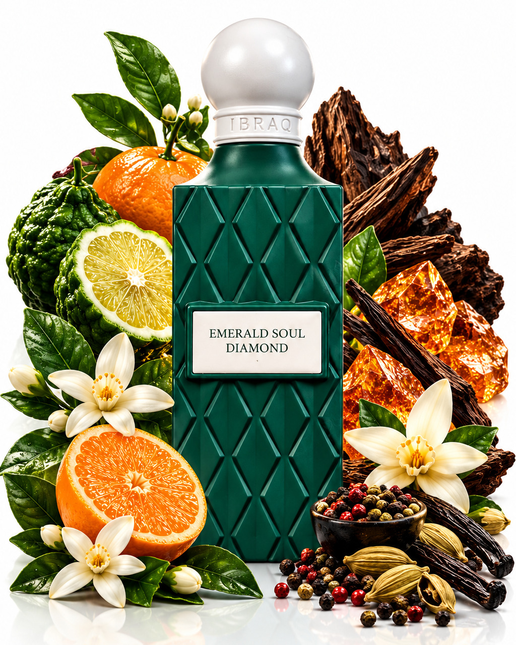 Ibraq Emerald Soul Diamond- Eau de Parfum 150 ml